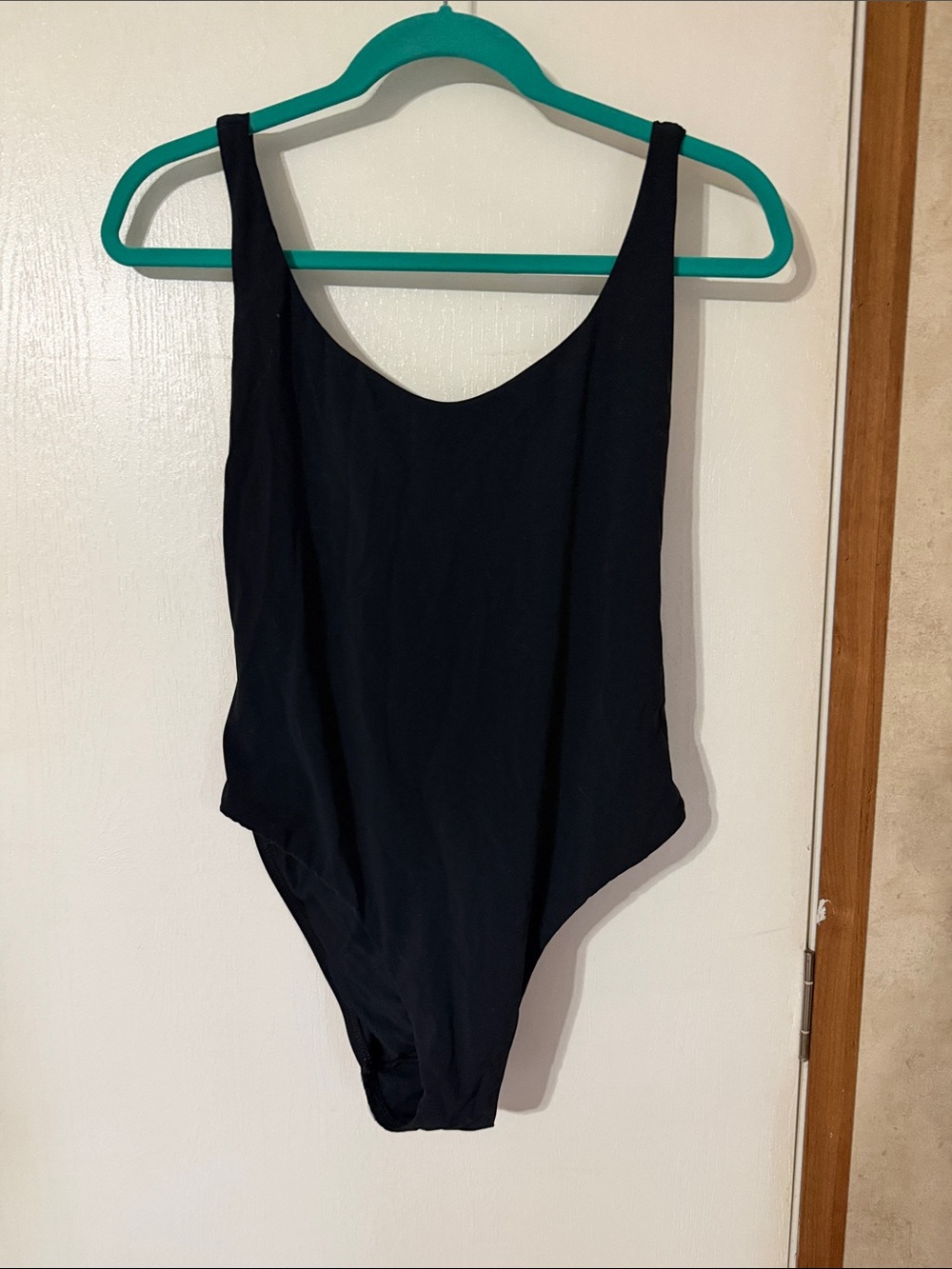 Victoria's Secret Black Kids One-Piece Swimsuit - Simple Scoop Neck